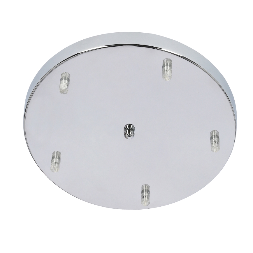 Żyrandol na lince MARINA 5xE27/60W/230V chrom