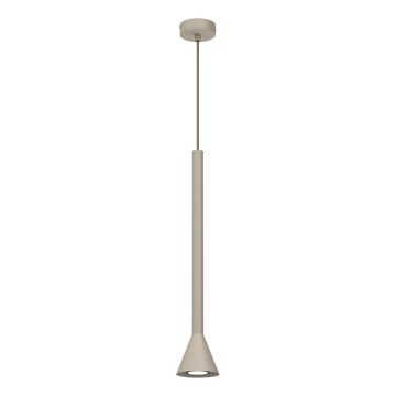 Žyrandol na lince MAZZO 1xGU10/8W/230V beżowy