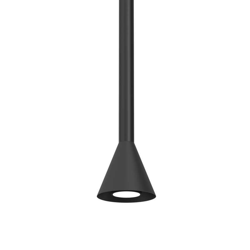 Żyrandol na lince MAZZO 1xGU10/8W/230V, czarny