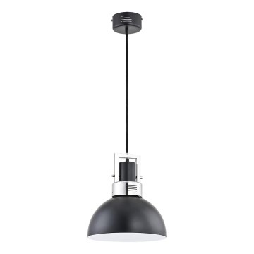 Żyrandol na lince MEGEN 1xE27/15W/230V czarny