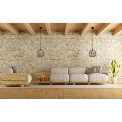 Żyrandol na lince MERCURE 1xE27/15W/230V