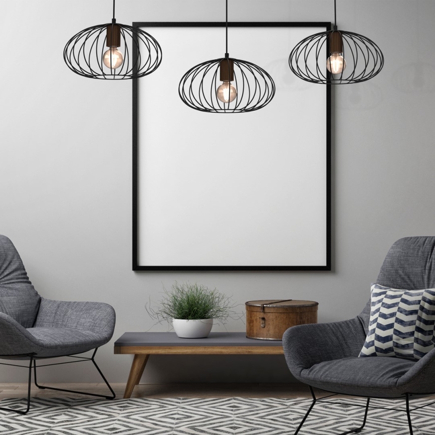 Żyrandol na lince MERIDIANO 3xE27/60W/230V