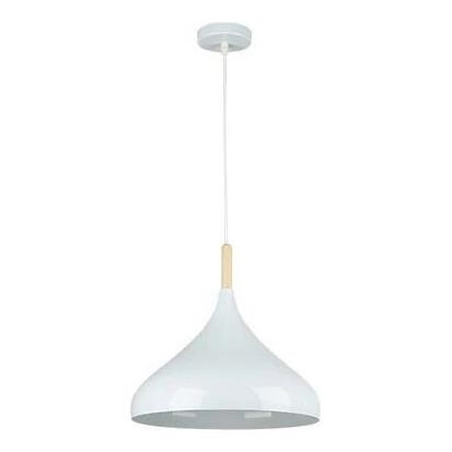 Żyrandol na lince MIKO 1xE27/60W/230V śr. 32 cm biały