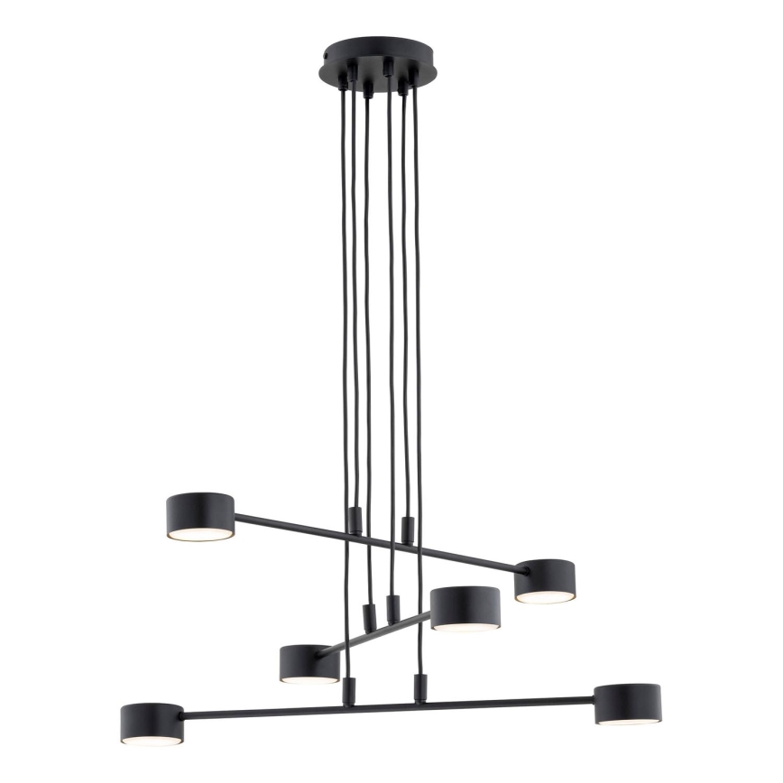 Żyrandol na lince MODUS 6xGX53/10W/230V czarny