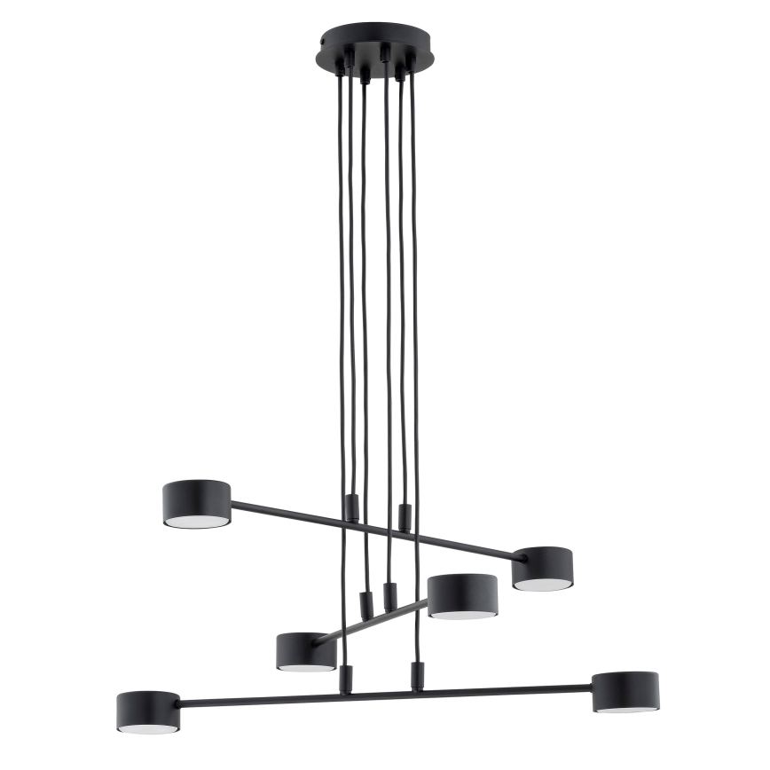 Żyrandol na lince MODUS 6xGX53/10W/230V czarny