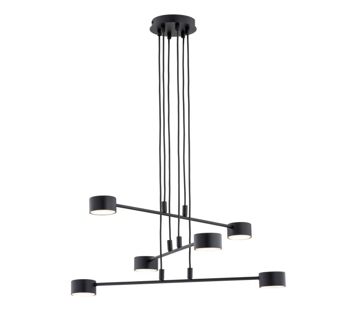 Żyrandol na lince MODUS 6xGX53/12W/230V czarny