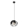 Żyrandol na lince MOONLIGHT 1xE27/15W/230V czarny