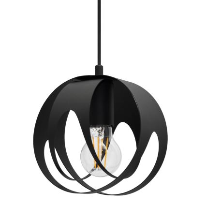 Żyrandol na lince MOONLIGHT 2xE27/15W/230V czarny