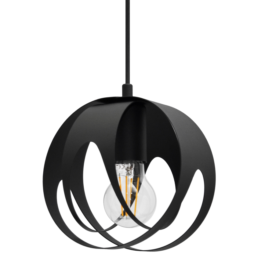 Żyrandol na lince MOONLIGHT 2xE27/15W/230V czarny