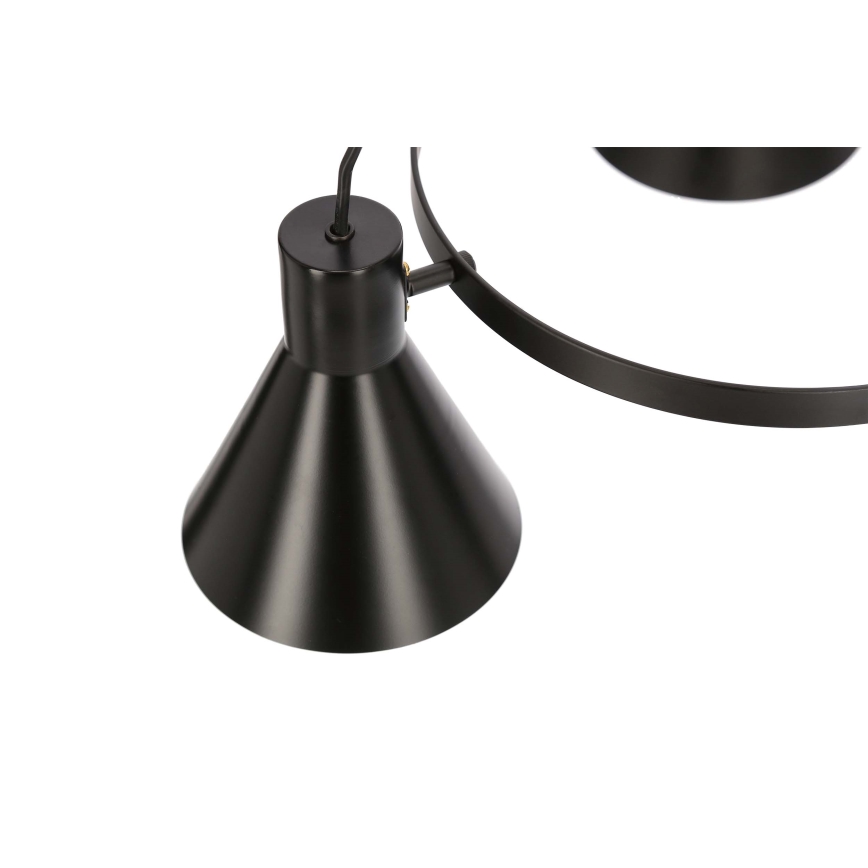 Żyrandol na lince MORE 3xE27/40W/230V czarny