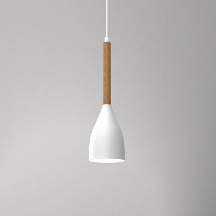 Żyrandol na lince MUZA NEW 1xE27/60W/230V biały