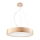 Żyrandol na lince NATURAL 3xE27/60W/230V ø 47 cm sosna