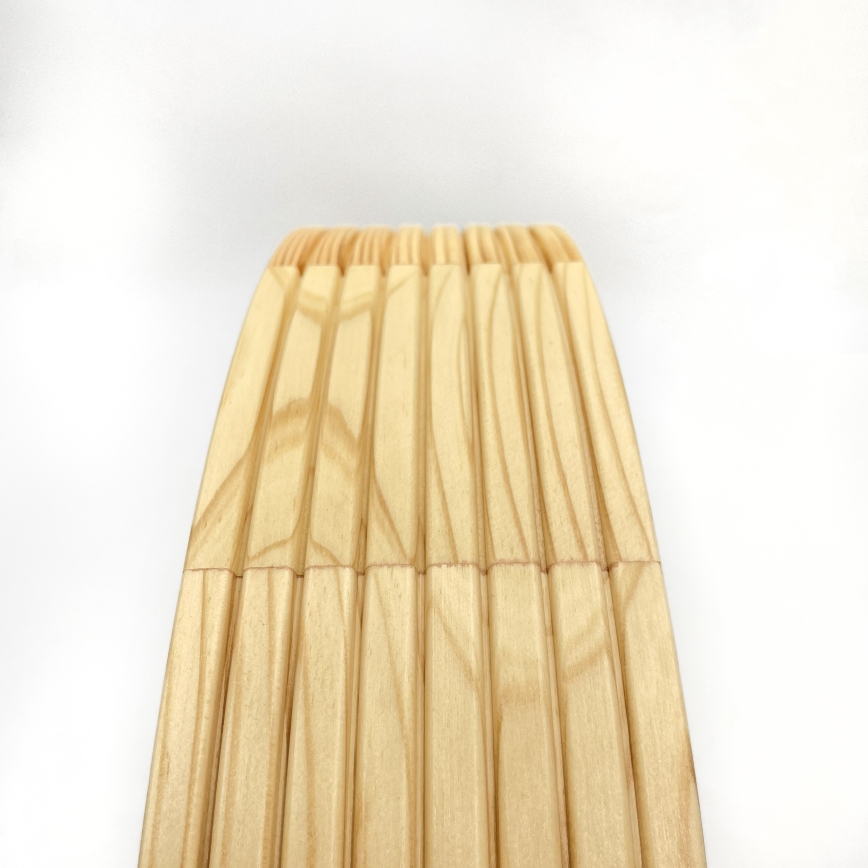 Żyrandol na lince NATURAL MODERN 3xE27/15W/230V śr. 47,5 cm sosna