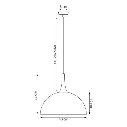 Żyrandol na lince NAUTICA 1xGX53/12W/230V biały