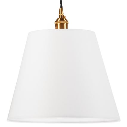 Żyrandol na lince NELLY 1xE27/60W/230V biały/miedziany