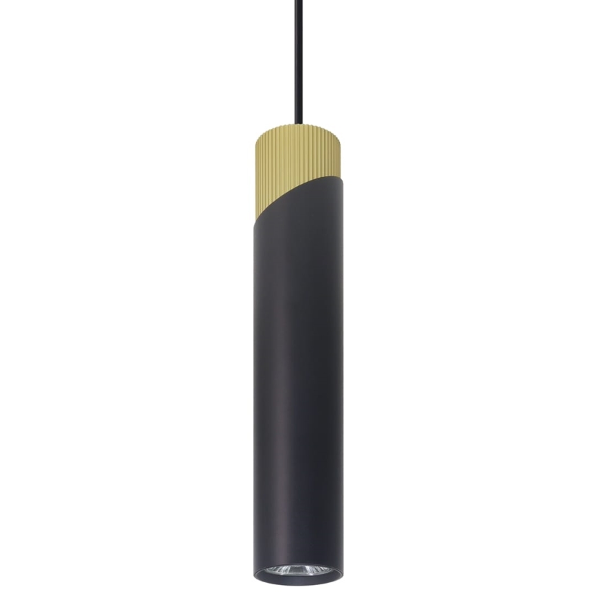 Żyrandol na lince NEO 1xGU10/8W/230V czarne/złoty