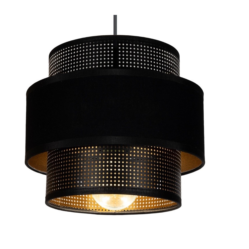 Żyrandol na lince NESS 1xE27/60W/230V czarny