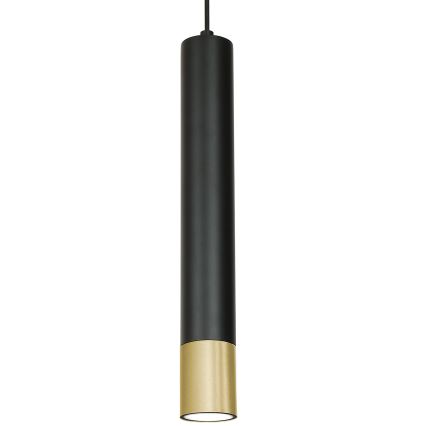 Żyrandol na lince NEST 1xGU10/8W/230V czarny/złoty