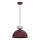 Żyrandol na lince NEVIS 1xE27/15W/230V śr. 29 cm bordowy