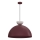 Žyrandol na lince NEVIS 1xE27/15W/230V śr. 50 cm bordowy