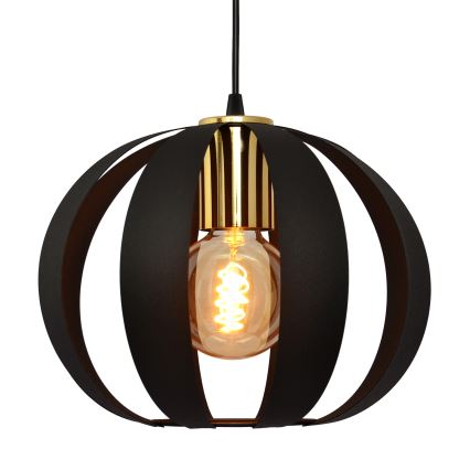 Żyrandol na lince NEWTON 3xE27/15W/230V czarny