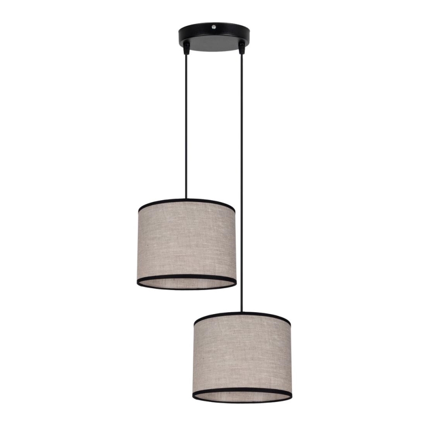 Żyrandol na lince NEXO 2xE27/60W/230V śr. 22 cm