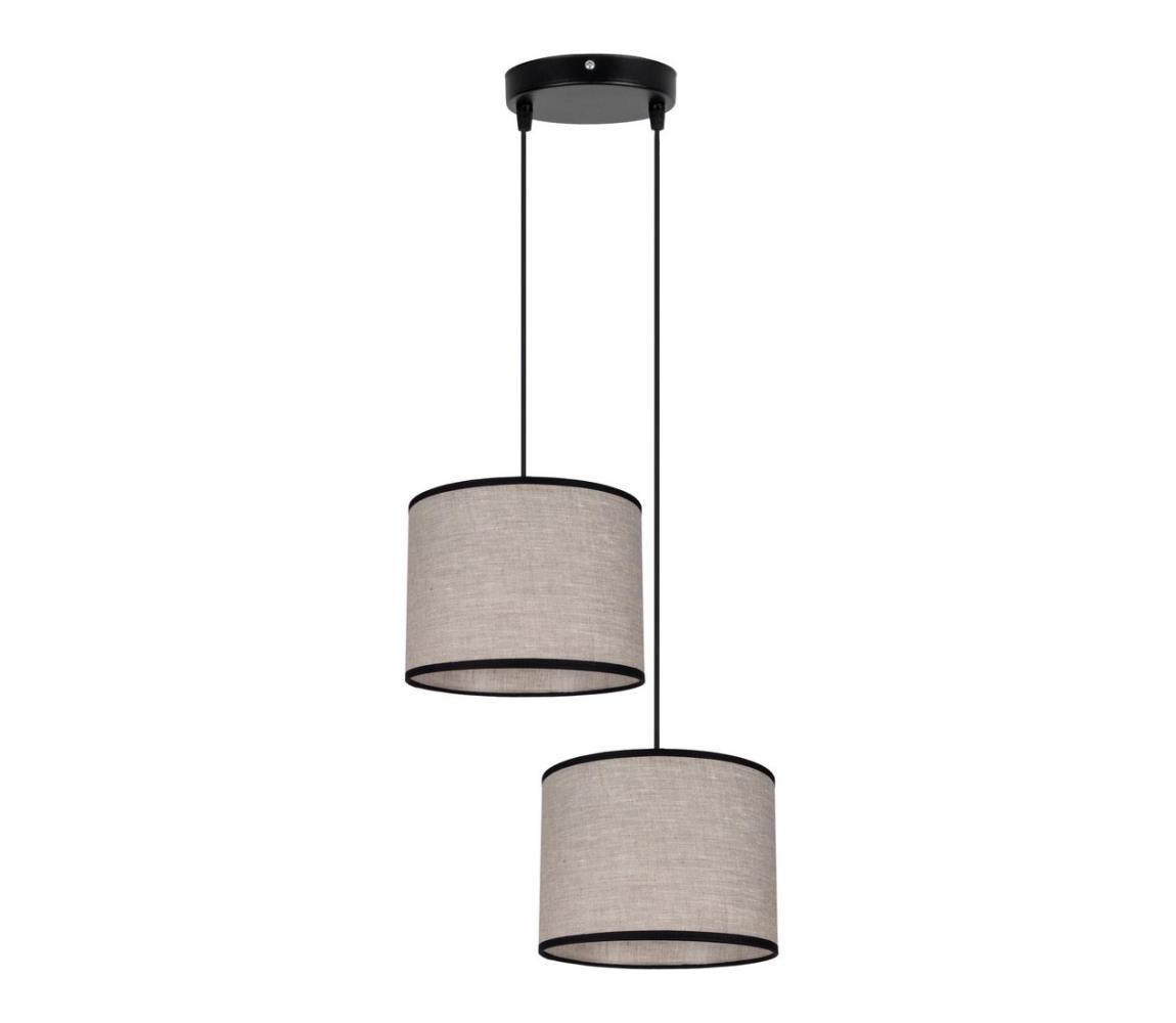 Żyrandol na lince NEXO 2xE27/60W/230V śr. 22 cm