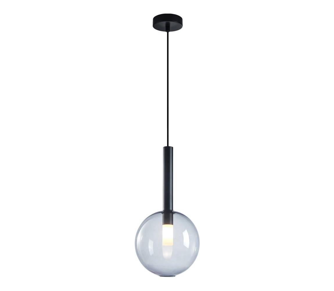 Żyrandol na lince NIKO 1xG9/9W/230V śr. 20 cm czarny