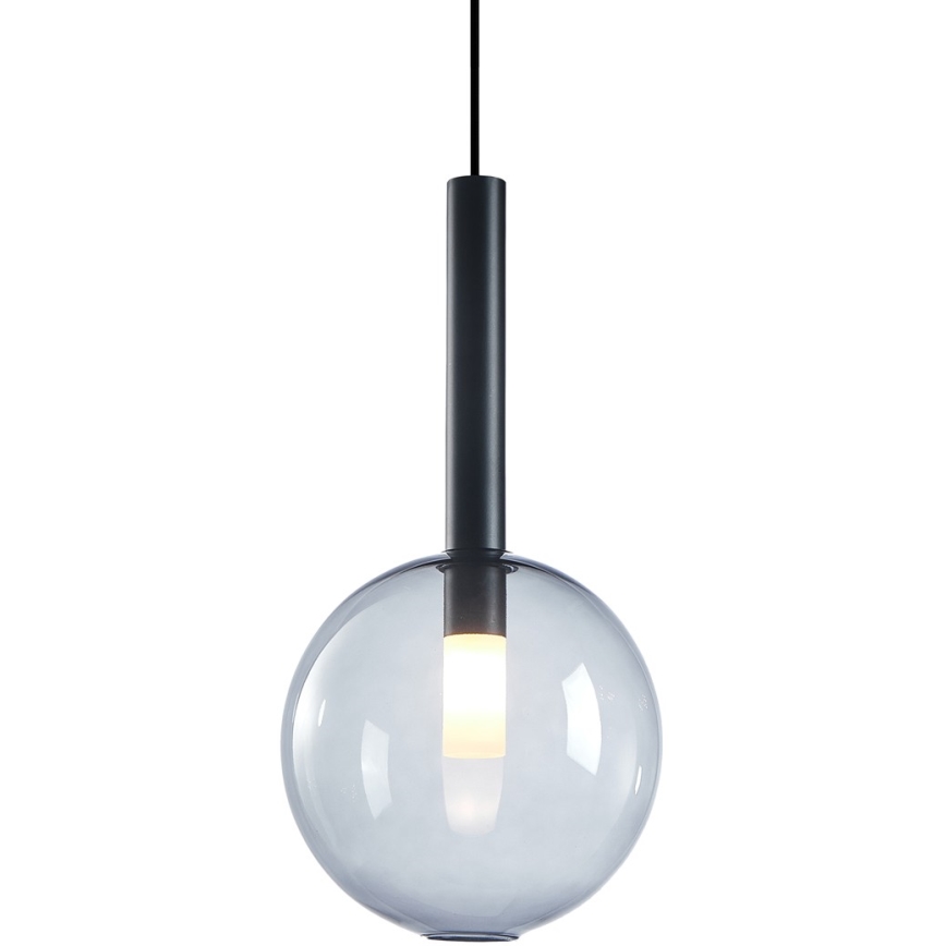 Żyrandol na lince NIKO 1xG9/9W/230V śr. 20 cm czarny