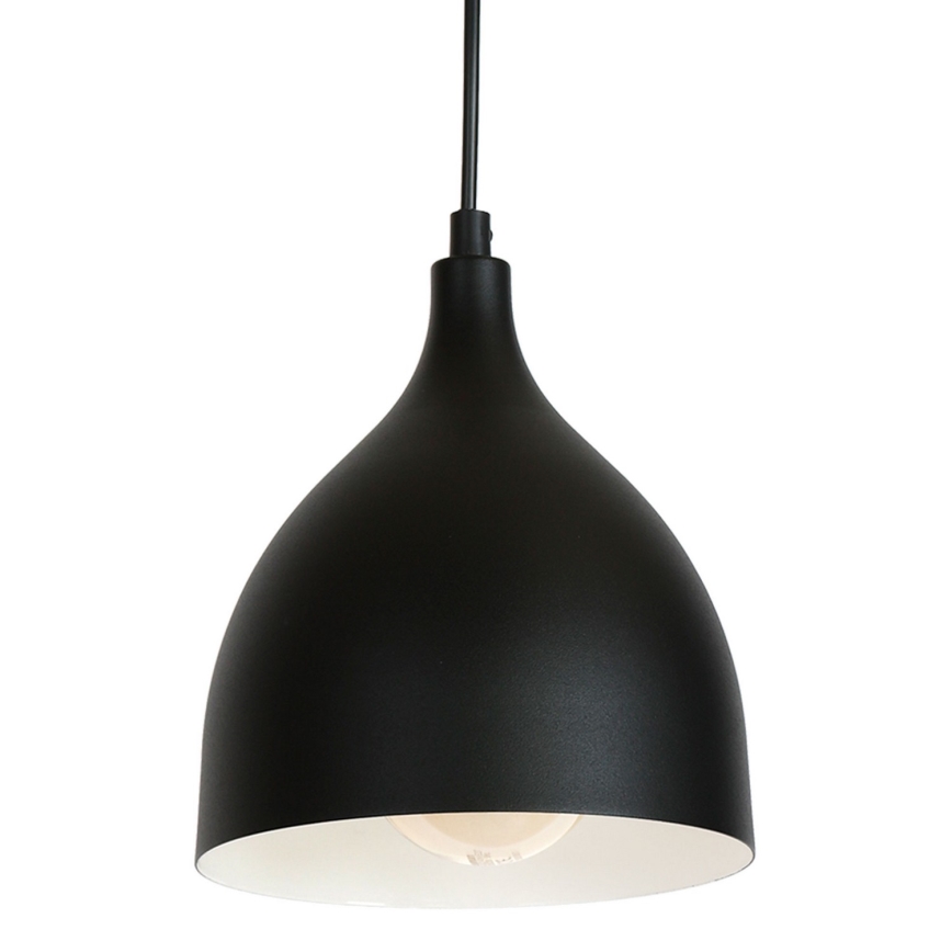 Żyrandol na lince NOAK 1xE27/15W/230V czarny