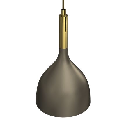 Żyrandol na lince NOAK 1xE27/15W/230V mosiądz/złoty