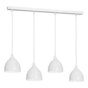 Żyrandol na lince NOAK 4xE27/60W/230V