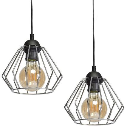 Żyrandol na lince NORMAN 1xE27/60W/230V