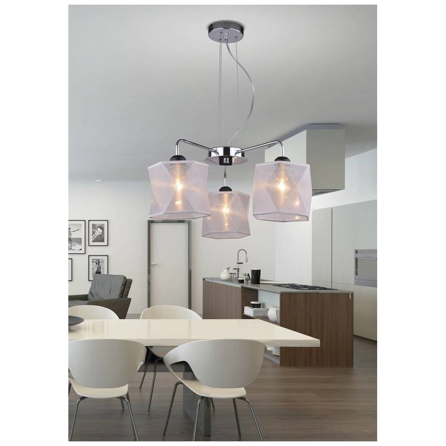 Żyrandol na lince NOSJA 3xE27/40W/230V