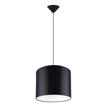 Żyrandol na lince NOVA 1xE27/15W/230V śr. 30 cm czarne