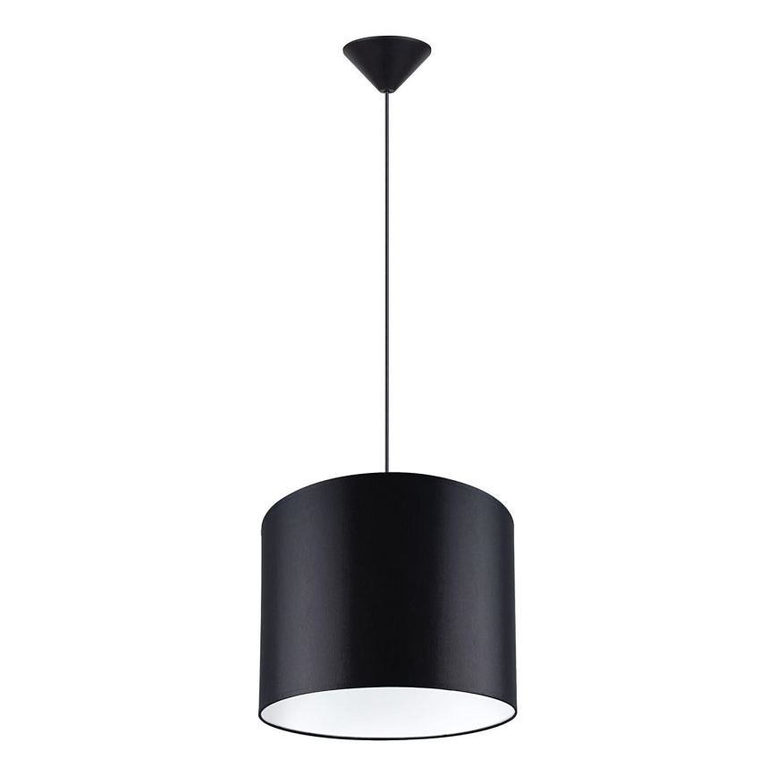 Żyrandol na lince NOVA 1xE27/15W/230V śr. 30 cm czarne