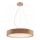 Żyrandol na lince OAK 3xE27/60W/230V dąb ø 47,5 cm