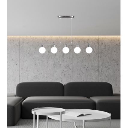 Żyrandol na lince ODEN 5xG9/40W/230V