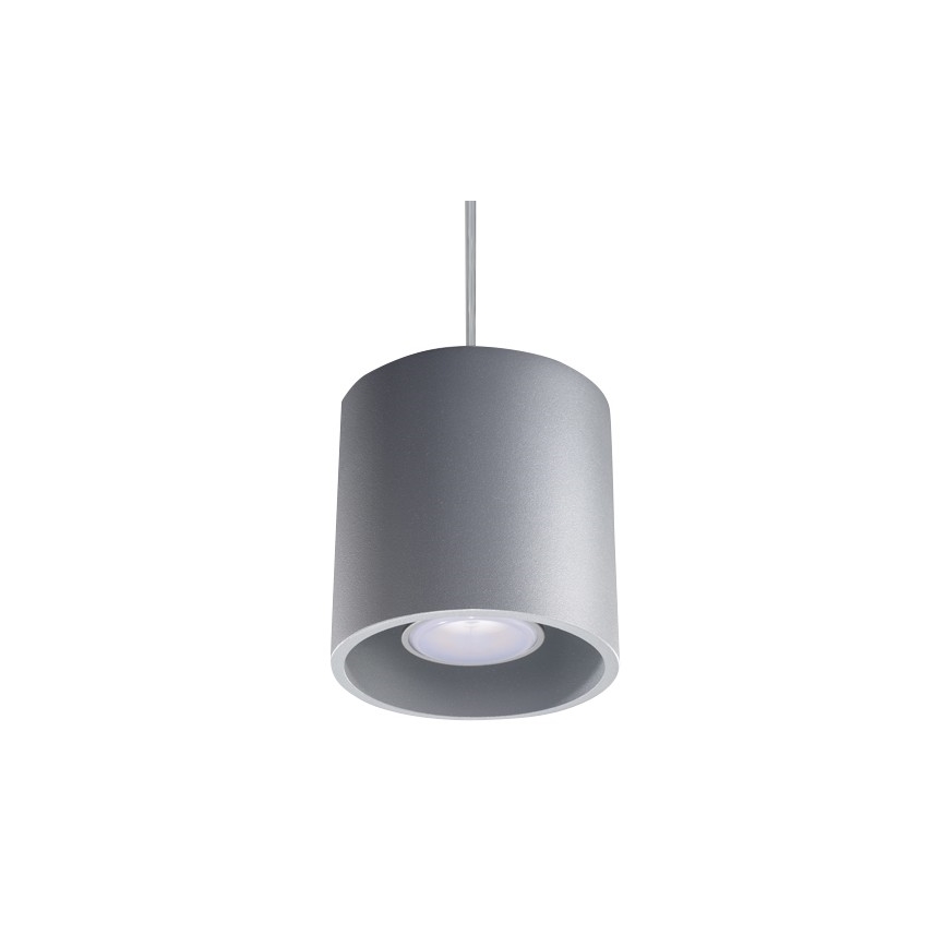 Żyrandol na lince ORBIS 1 1xGU10/40W/230V szary