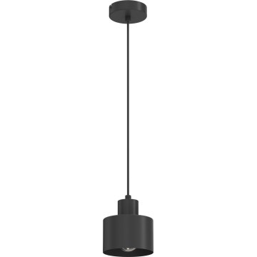 Žyrandol na lince PARKLA 1xE27/15W/230V czarny