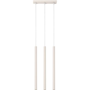 Żyrandol na lince PASTELO 3xG9/8W/230V kremowy
