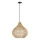 Żyrandol na lince PELO 1xE27/40W/230V śr. 40 cm rattan
