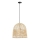 Żyrandol na lince PELO 1xE27/40W/230V śr. 40 cm rattan
