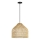 Żyrandol na lince PELO 1xE27/40W/230V śr. 40 cm rattan