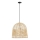 Żyrandol na lince PELO 1xE27/40W/230V śr. 50 cm rattan