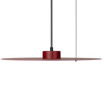 Žyrandol na lince PIATTO 1xGX53/15W/230V śr. 45 cm bordowy