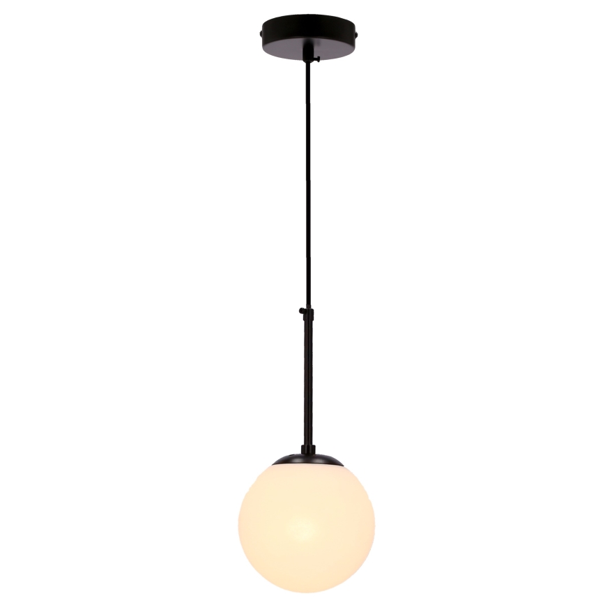 Żyrandol na lince POMPEI 1xE27/40W/230V czarny