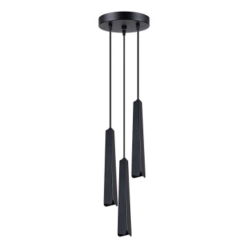 Żyrandol na lince PRYSM 3xG9/8W/230V czarny