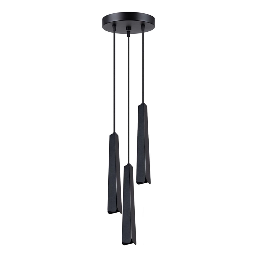 Żyrandol na lince PRYSM 3xG9/8W/230V czarny