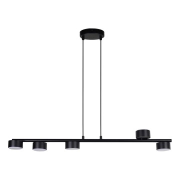 Żyrandol na lince PUNTO 5xGX53/12W/230V czarny